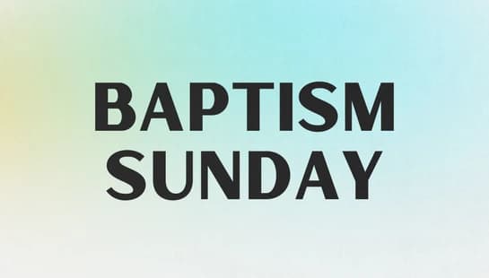 <span>🌊&nbsp;</span>April 12 | 10:30 AM &amp; 12:30 PM<br><i>Baptism during second service</i>